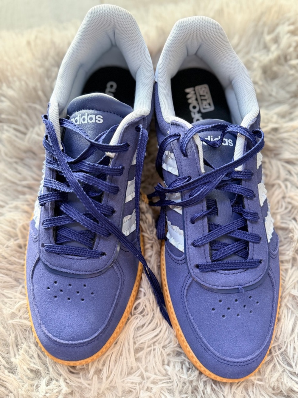adidas women Cloudfoam Plus Sneaker in Blue Colorway - Picture 6 of 6